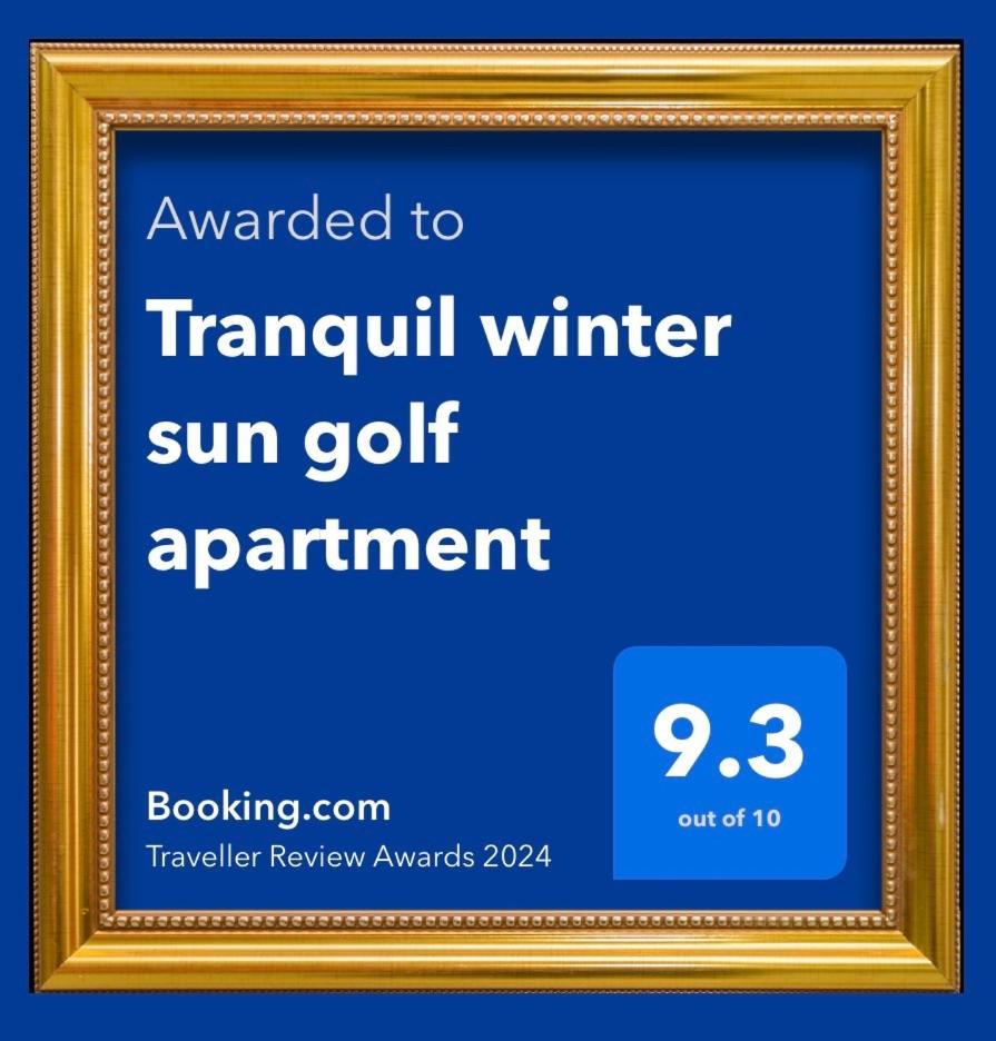 Tranquil Self Catering Golf Course Apartment Alicante Luaran gambar